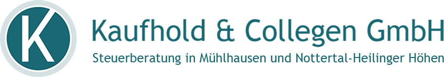 Logo: Kaufhold & Collegen GmbH Steuerberatung in Mühlhausen und Schlotheim